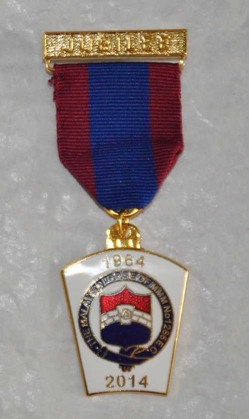 Mark Lodge Jubilee Breast Jewel (20-29 items) - Click Image to Close